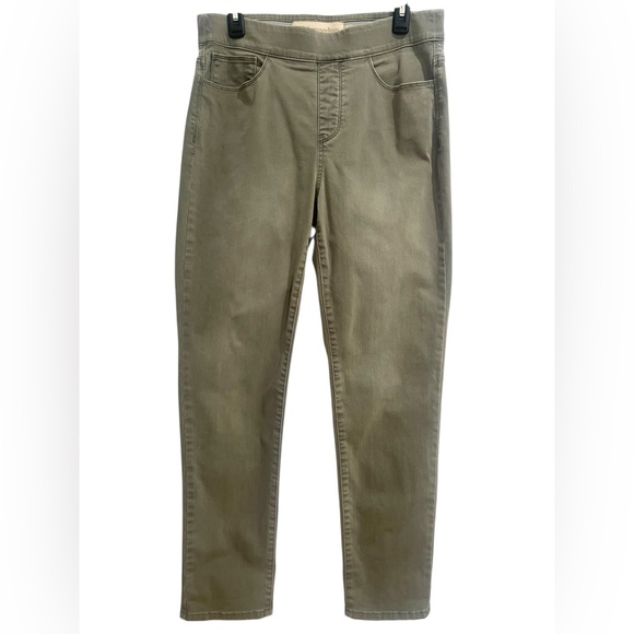 Soft Surroundings Pants - Soft Surroundings Sage Green Pull On Jean Pants Women’s Size M